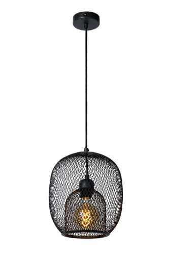 Lucide JERREL Светильник подвесной Ø 25 cm 1xE27 Black 78396/01/30