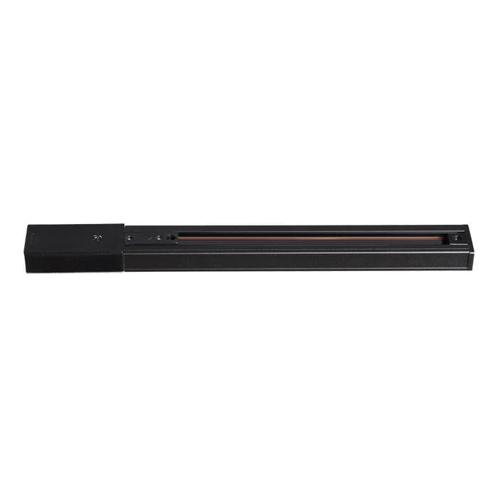Novotech 135003 NT18 078 черный Шинопровод однофазный с токопроводом и заглушкой, 2м