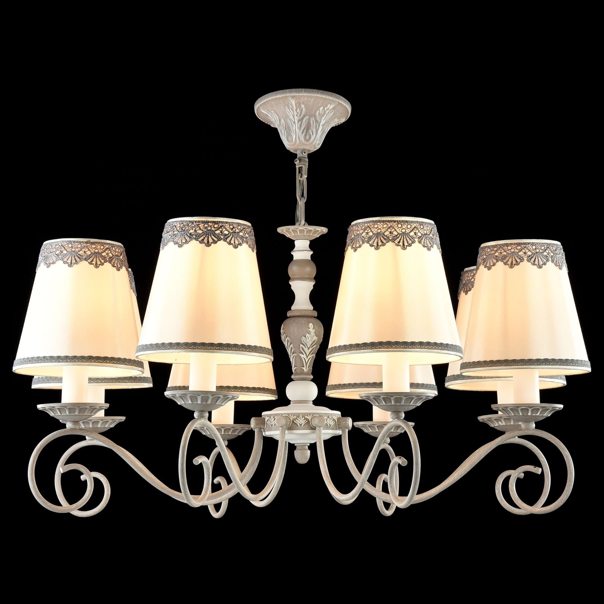 Maytoni Elegant Bouquet Серый Люстра 8xE14 40W ARM023-08-S — миниатюра 2