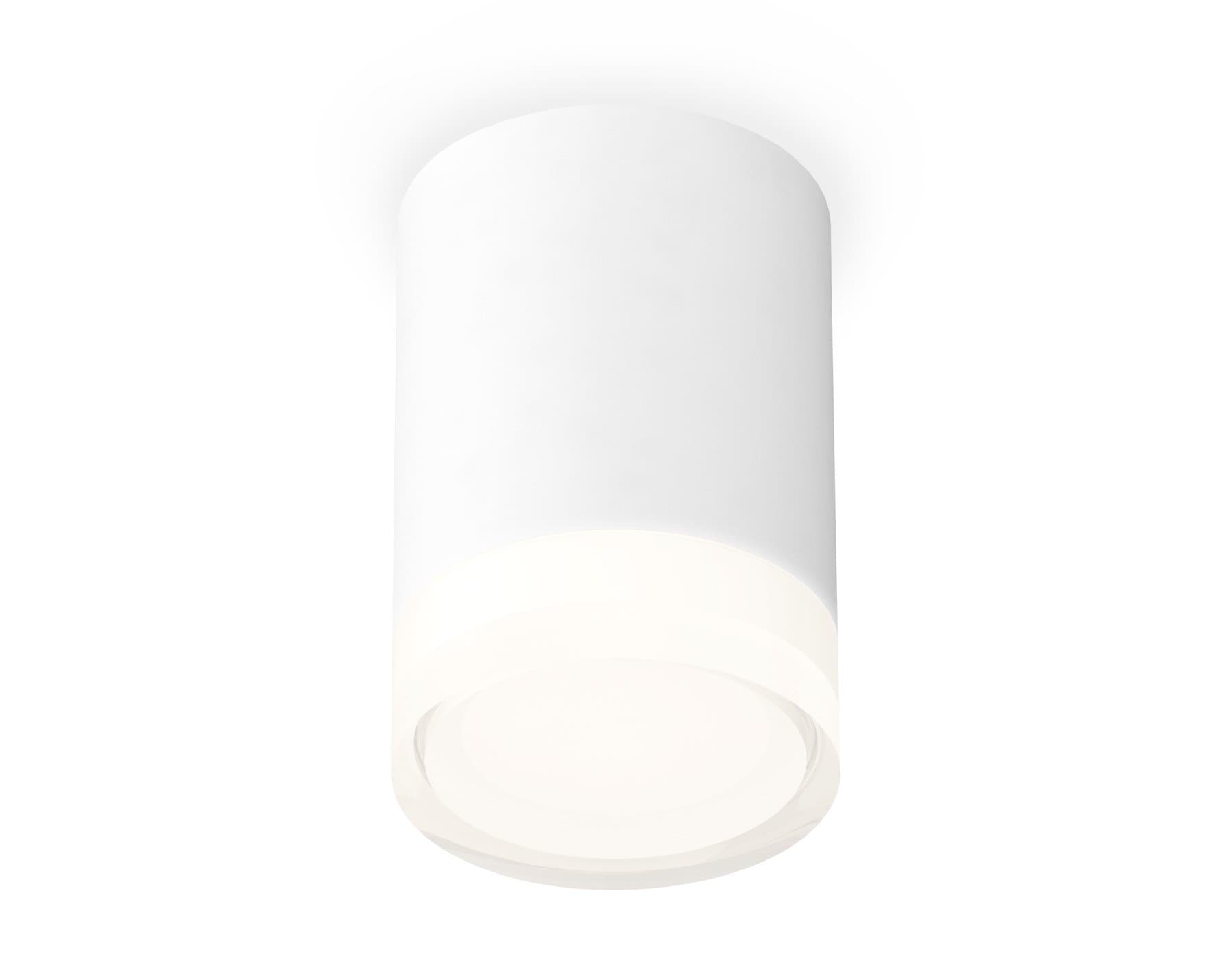 Ambrella Комплект накладного светильника XS7421023 SWH/FR/CL белый песок/белый матовы/прозрачный MR16 GU5.3 (C7421, N7160) — миниатюра 1