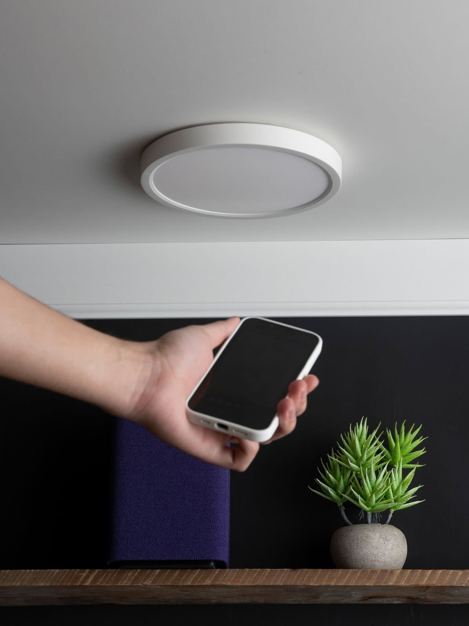 Умный потолочный светильник 230 мм 18 W EKF Connect — миниатюра 9