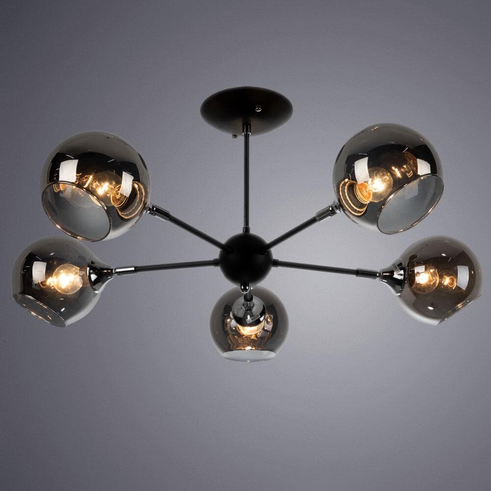 Arte Lamp A2708PL-5BK Люстра потолочная — миниатюра 2