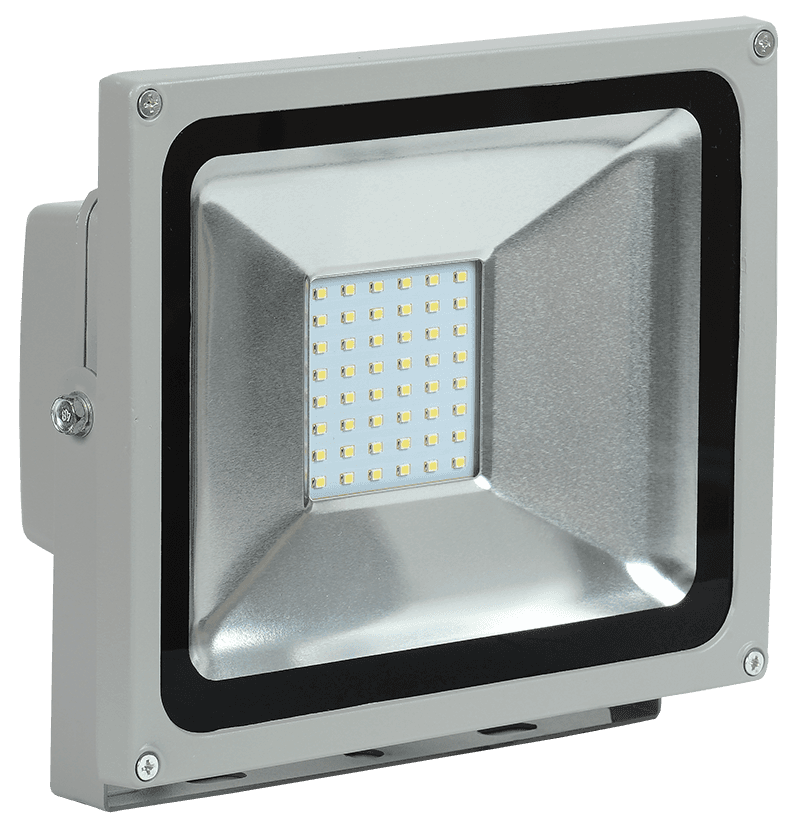 IEK Прожектор СДО 05-30 светодиодный серый SMD IP65 LPDO501-30-K03