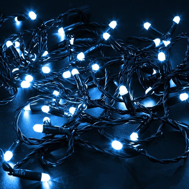 NEON-NIGHT Гирлянда 10м светодиод. (LED) синий 3Вт 220-230В 305-273
