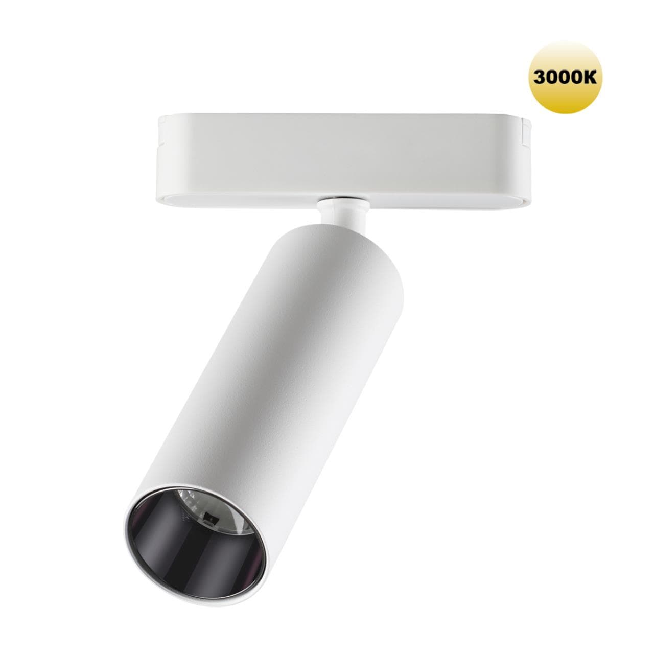 Novotech 359257 SHINO NT23 049 белый Трековый светильник для низковольтного шинопровода IP20 LED 15W 48V 1275Лм 3000К SMAL