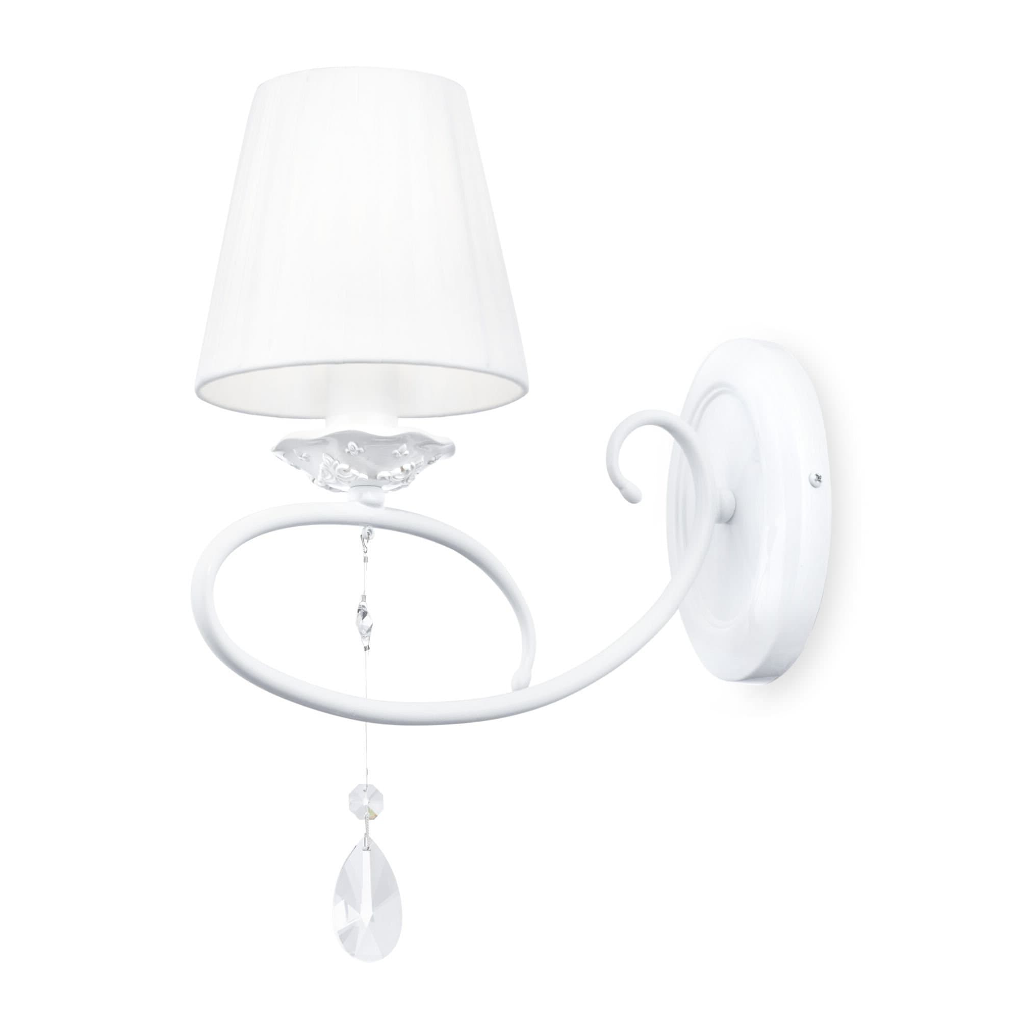 Maytoni Elegant Passarinho Жемчужный белый Бра 1xE14 40W ARM001-01-W — миниатюра 3