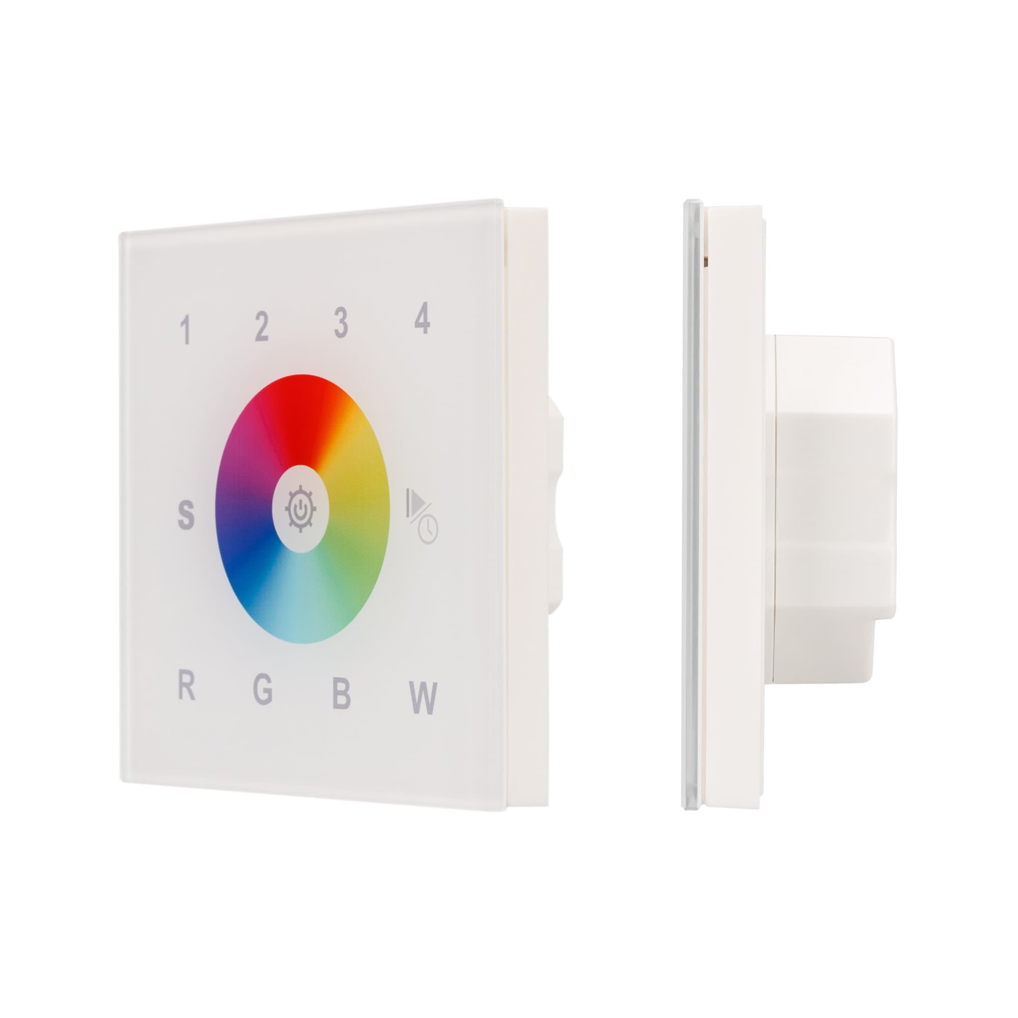 Arlight Панель Sens SR-2820AC-RF-IN White (220V,RGBW,4зоны (IP20 Пластик, 3 года) 017857 — миниатюра 1