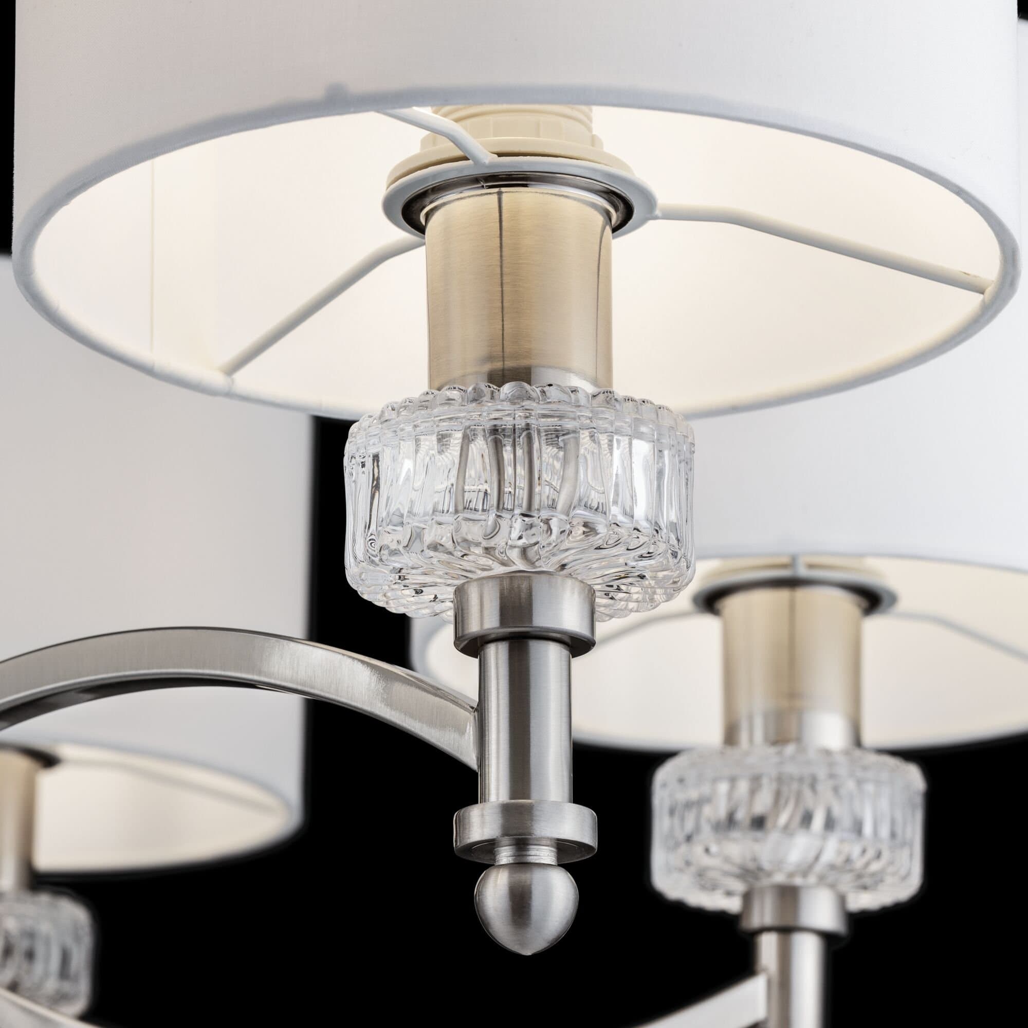 Maytoni Neoclassic Alicante Никель Люстра E14 40W MOD014CL-06N — миниатюра 9