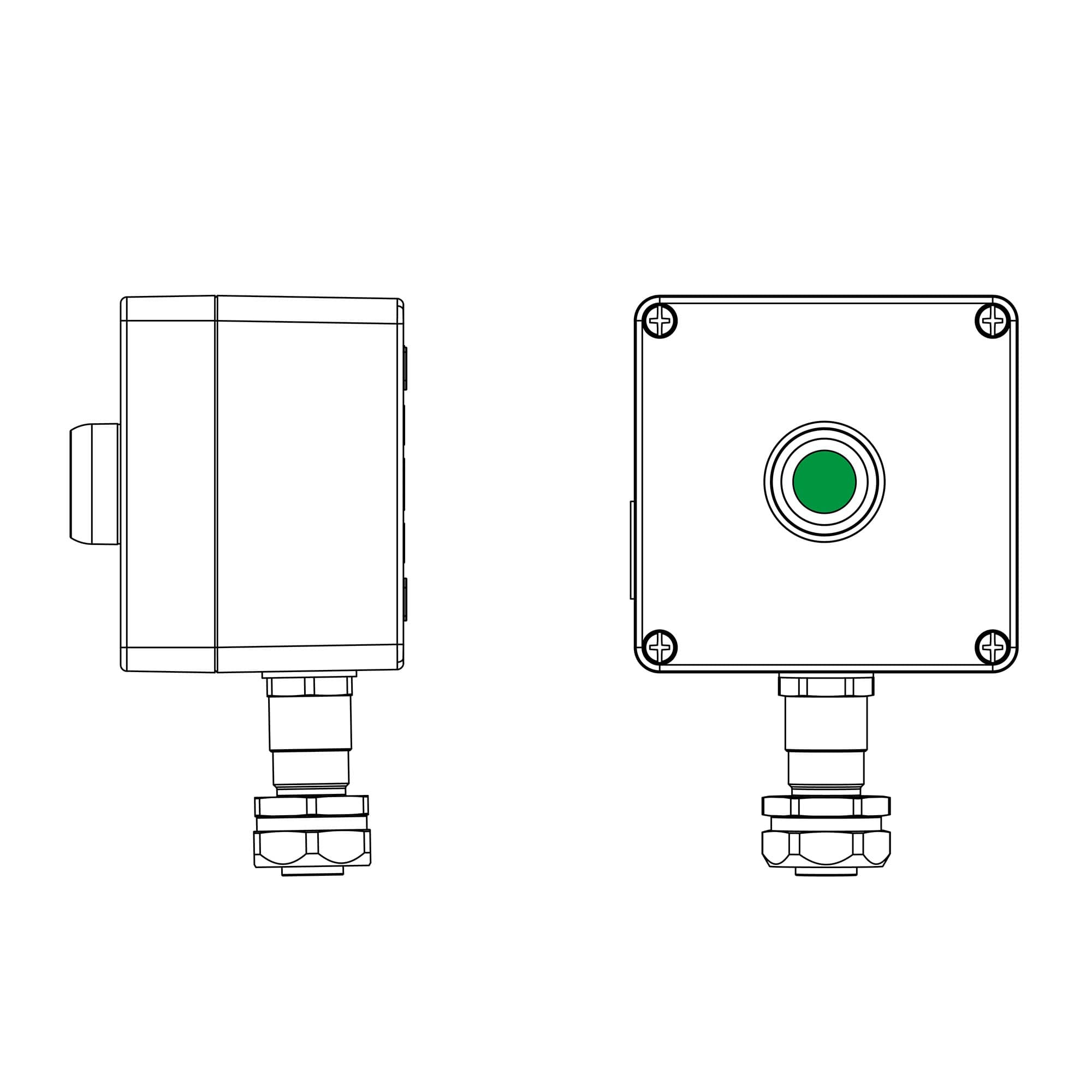 DKC CPE-A-12-(1xP1G(11))-1xKAEPM2MHK-20(C)1Ex d e IIC Т5 Gb / Ex tb IIIC T95°C Db IP66