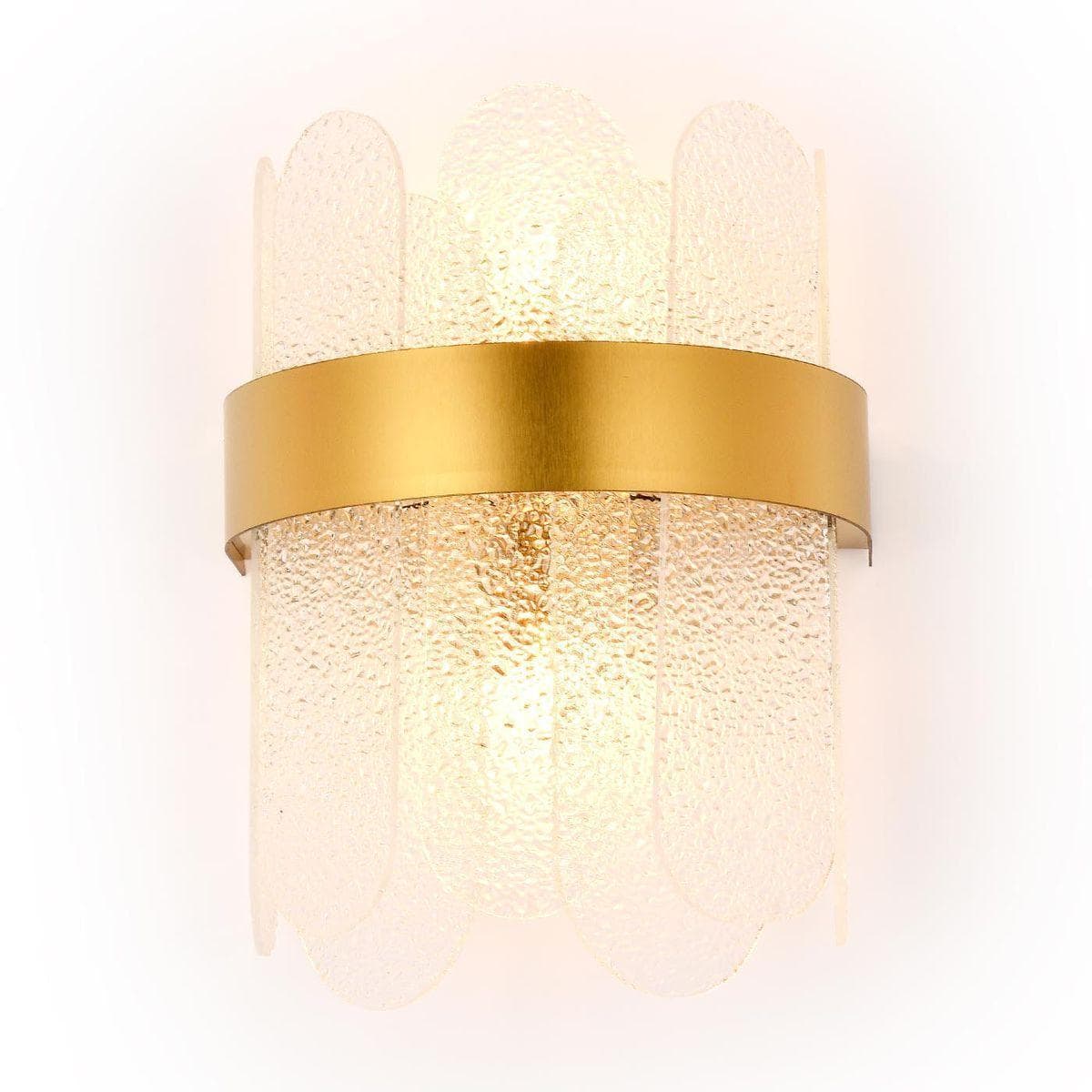 Ambrella Настенный светильник с хрусталем TR5339/2 GD/FR золото/матовый G9/2 max 40W 270*200*140 — миниатюра 1