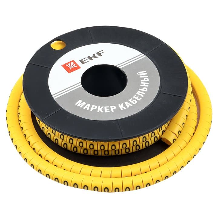 EKF PROxima Маркер кабельный 1,5 мм2 "0" (1000 шт.) (ЕС-0) — миниатюра 4