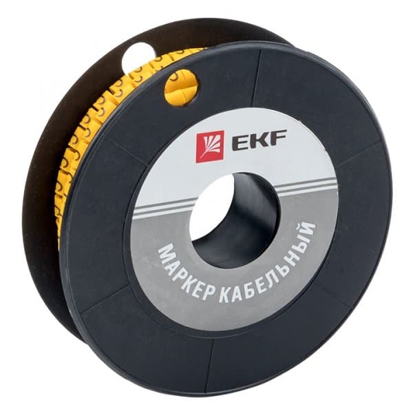 EKF PROxima Маркер кабельный 2,5 мм2 "C" (1000 шт.) (ЕС-1)