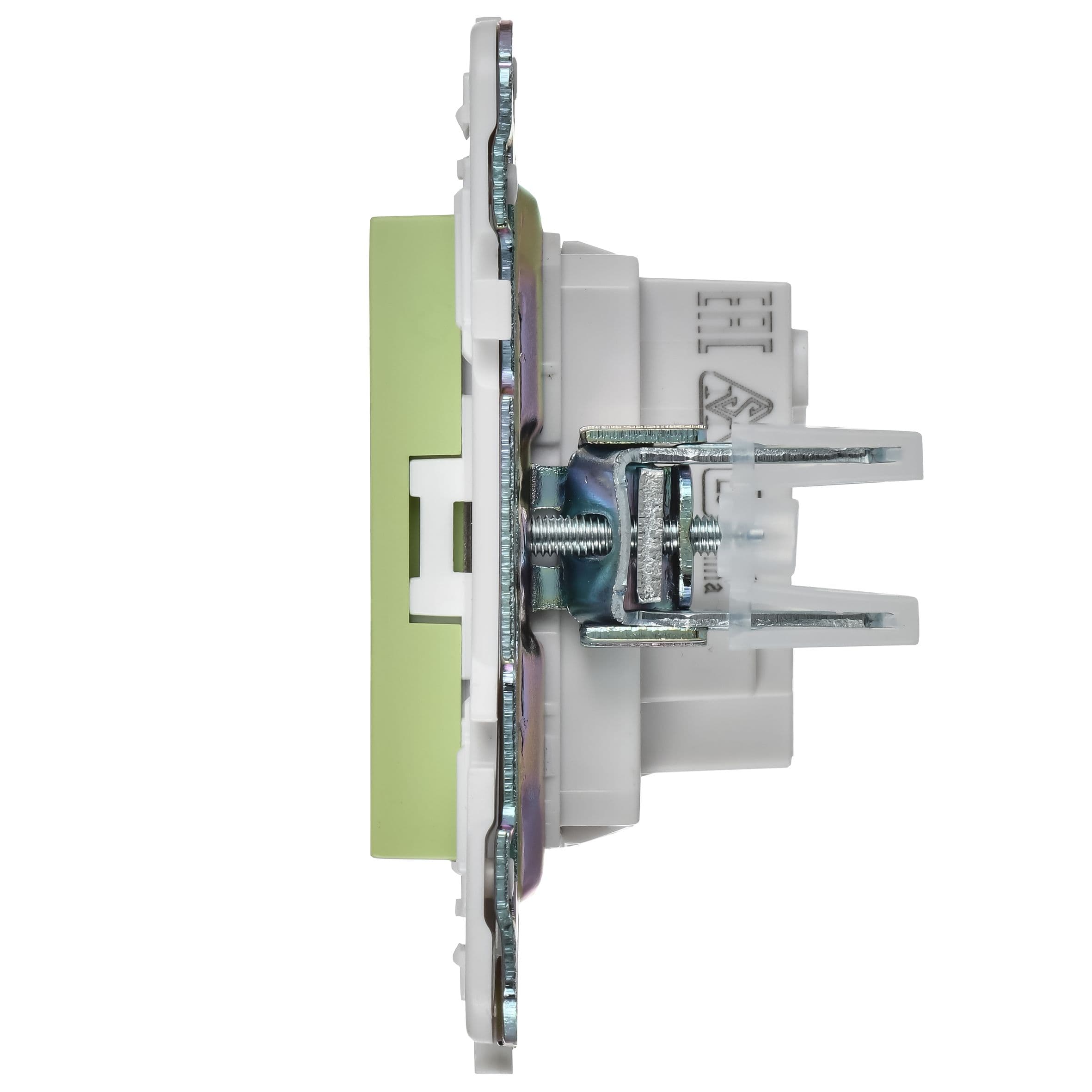 IEK SKANDY Мятный Розетка б/з 10А SK-R02G — миниатюра 4