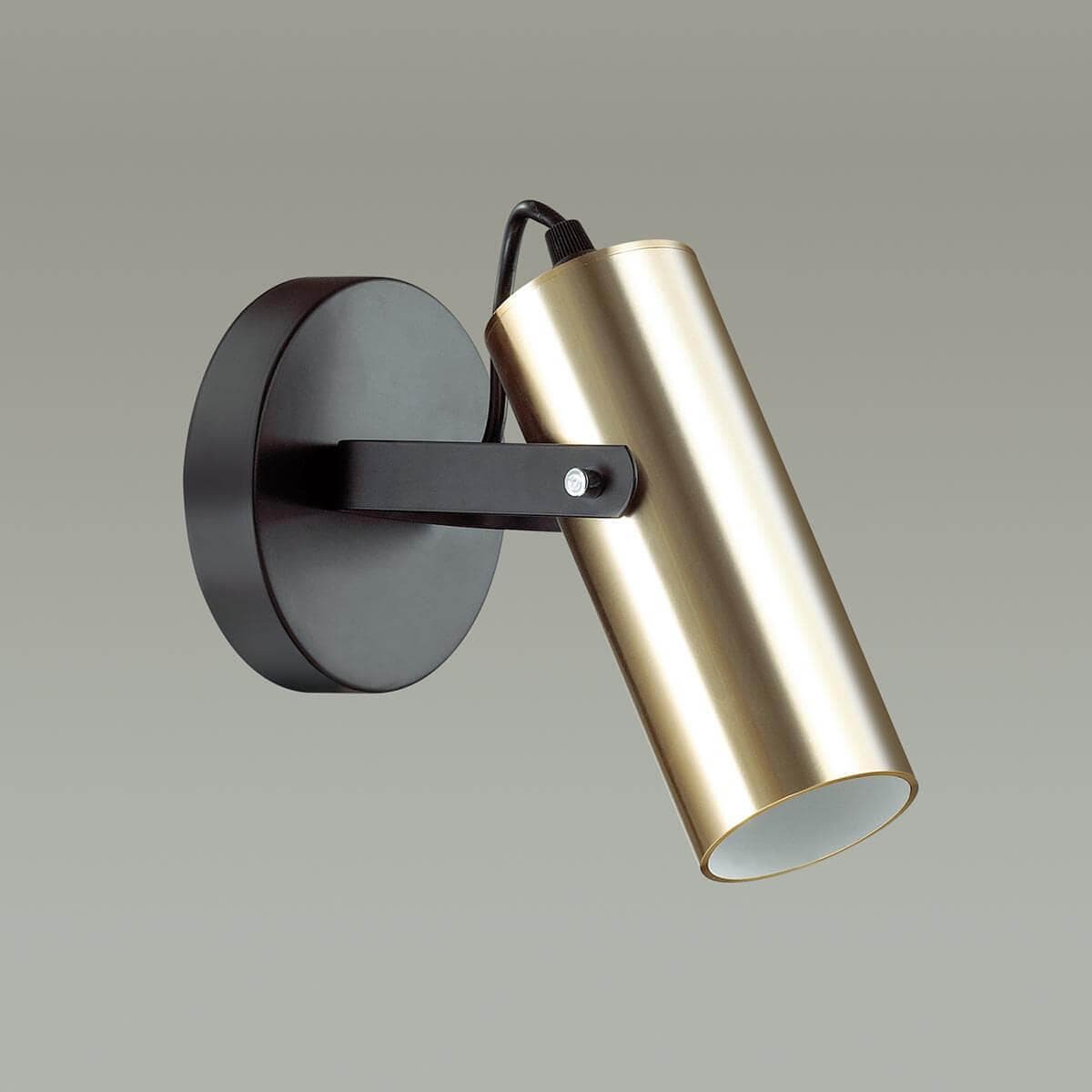 Lumion 3714/1W LN18 090 золотой, чёрный Бра GU10 220V CLAIRE — миниатюра 3