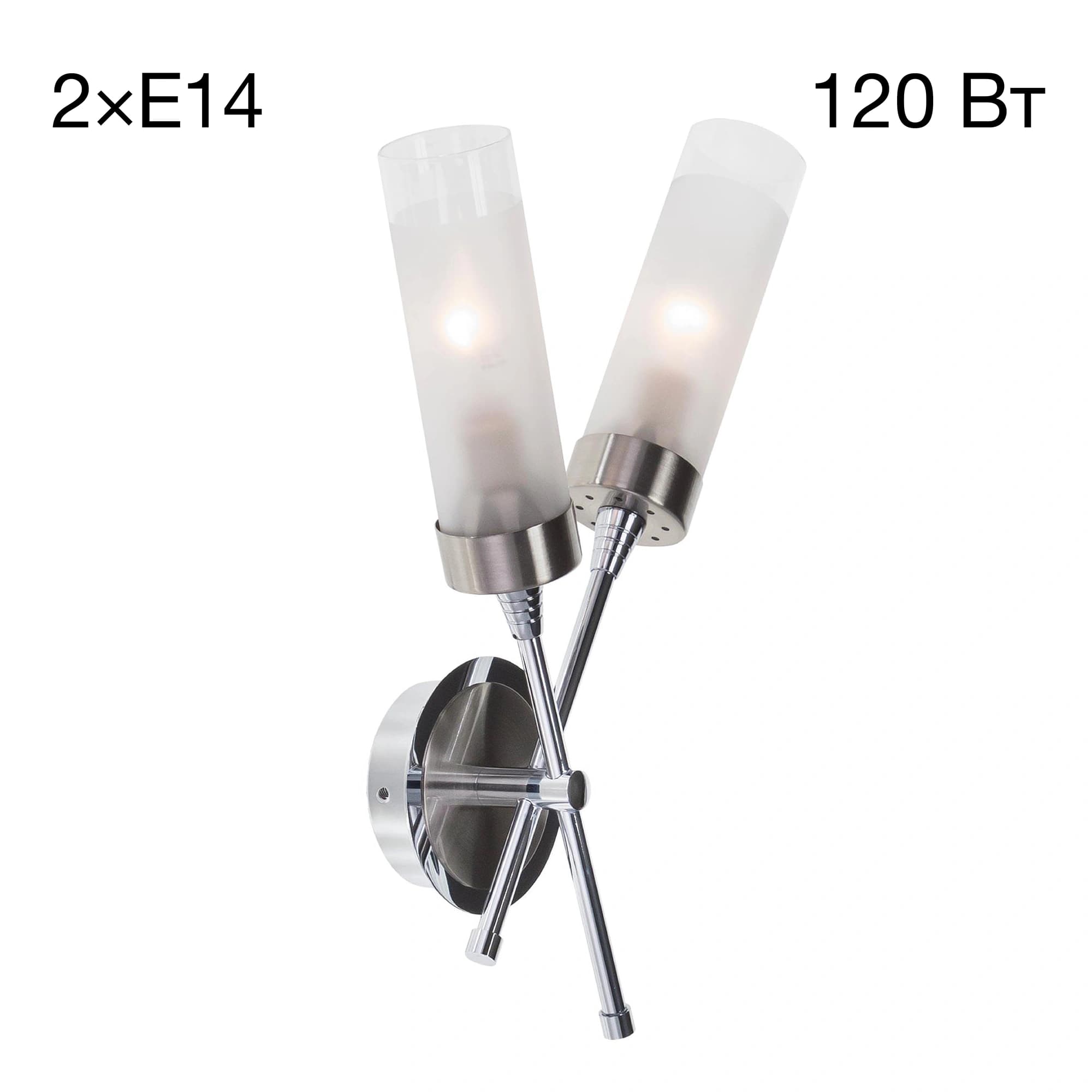 Citilux CL109321 Хеликс Хром Мат+Хром Светильник Бра