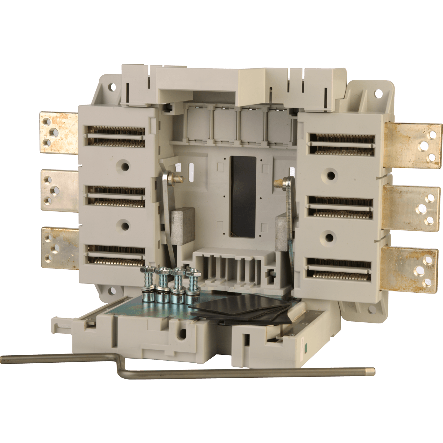 Контактор (Legrand) Неподвижная часть шасси для выдвижного ВА50-43Про с передним присоединением — миниатюра 1