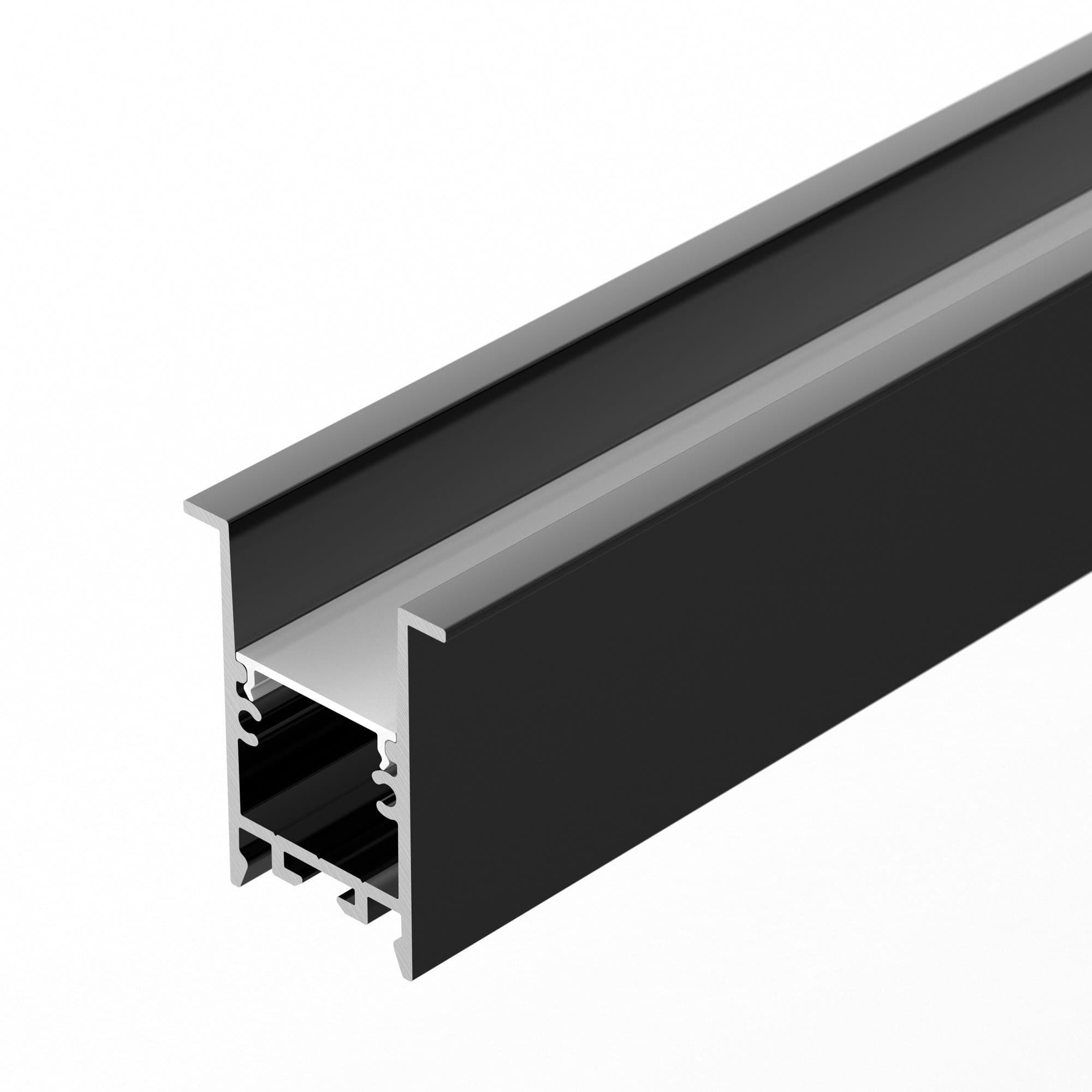 Arlight Профиль SL-COMFORT-3542-F-2000 ANOD BLACK (Алюминий) 031765 — миниатюра 1