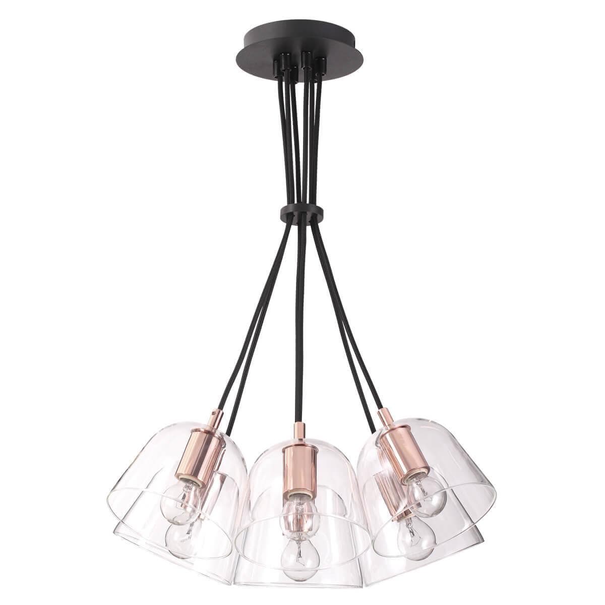 Lumion 4455/6 LN20 061 черный, медный Люстра E14 6*60W 220V DEMI — миниатюра 2