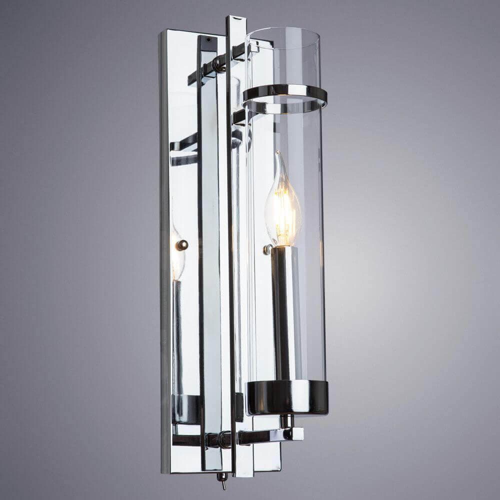 Arte Lamp HUGO Бра A1688AP-1CC — миниатюра 2