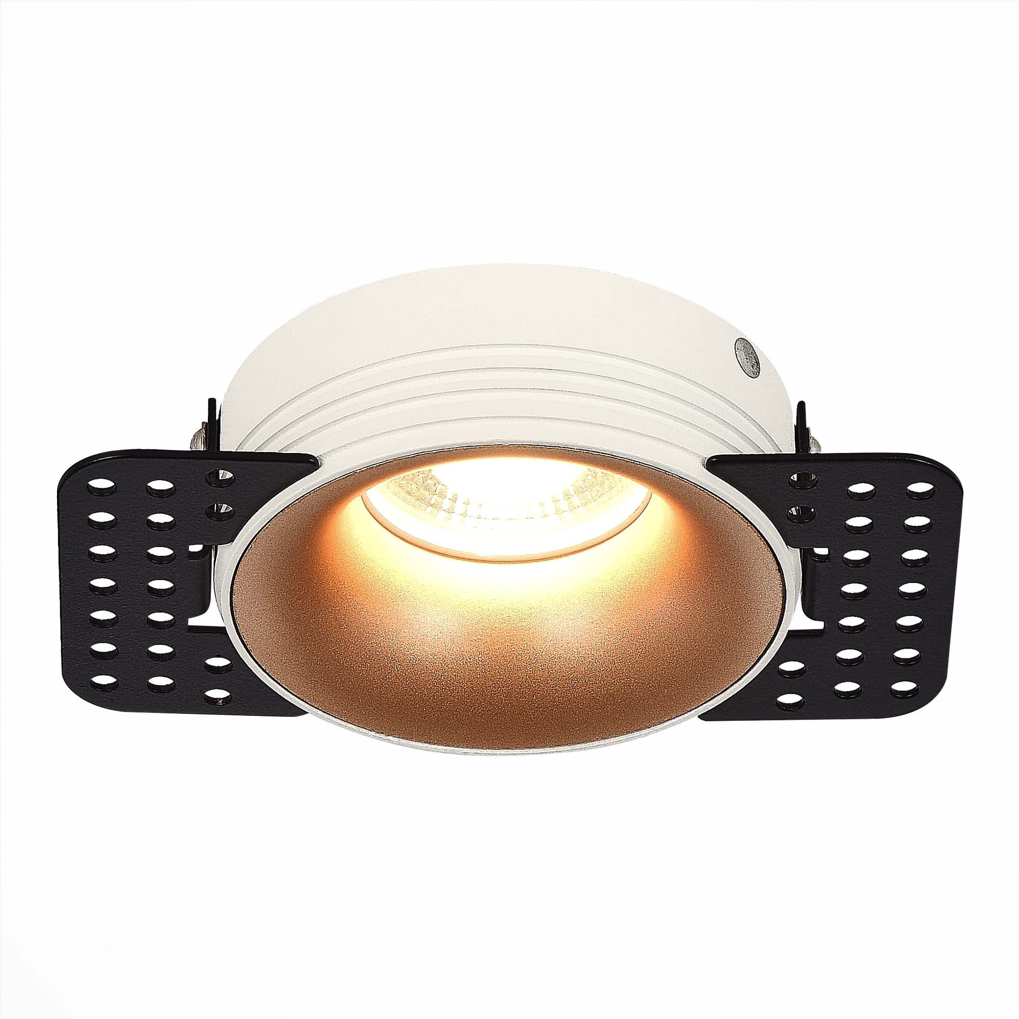 ST LUCE ST218.528.01 Св-к встр. Белый GU10 1*50W IP20 D85xH30 165-265V Без ламп