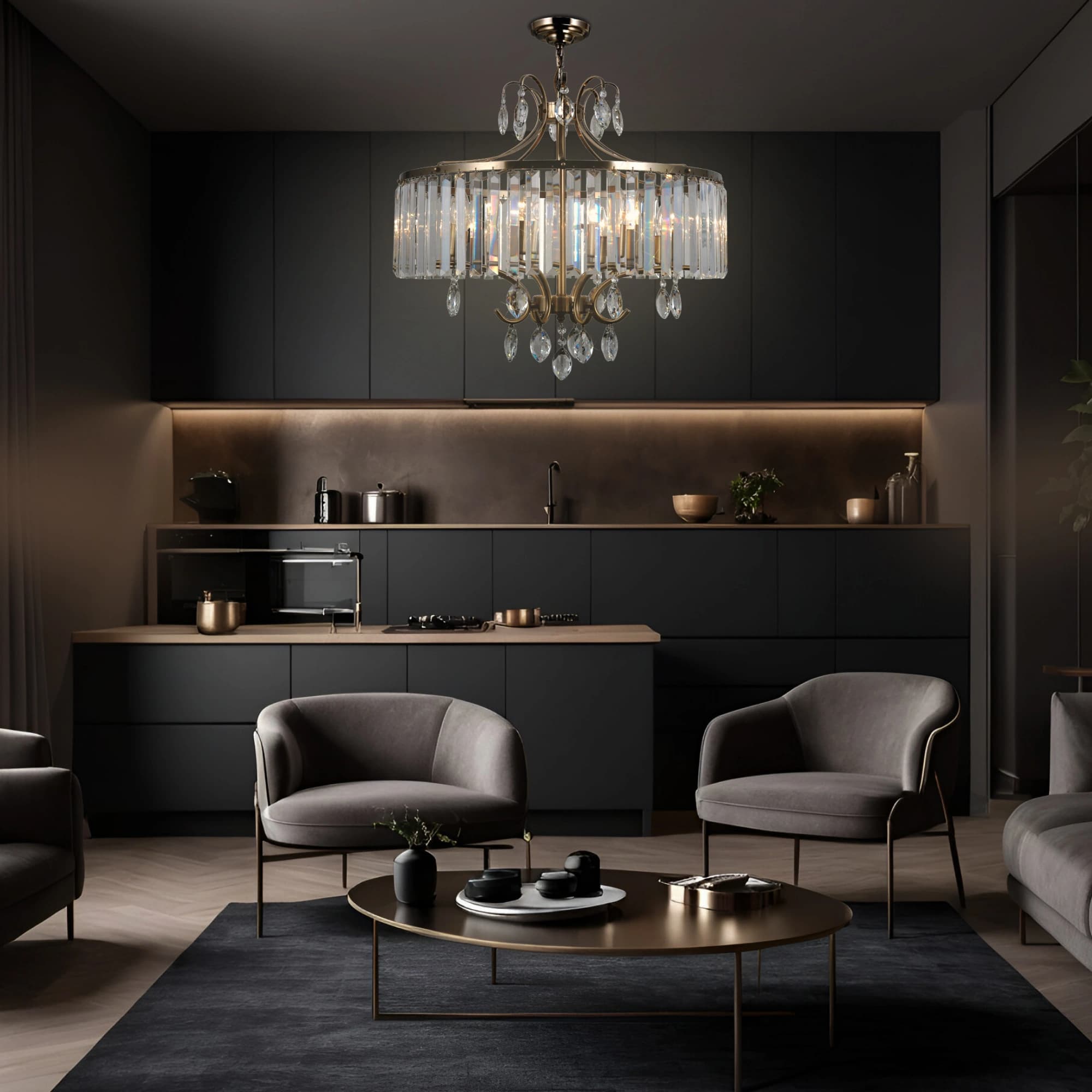 Citilux CL335183 Инга Бронза Люстра — миниатюра 12
