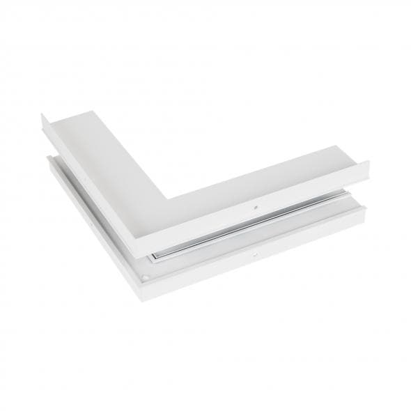 Arlight Коннектор угловой MAG-CON-4560-F-L90-EXT (WH, внешний) (IP20 Металл, 3 года) 027013