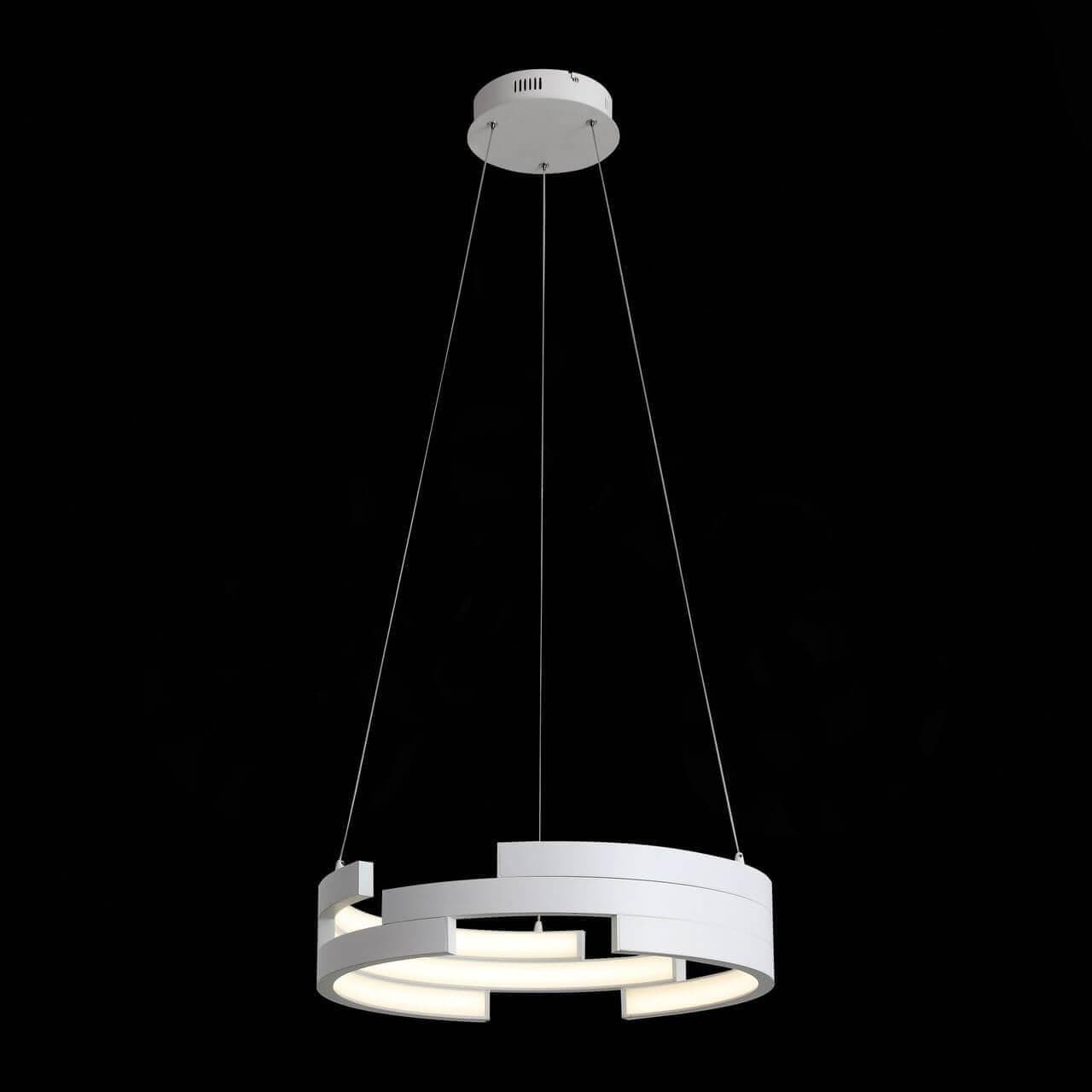 ST LUCE SL963.503.01 Люстра подвесная Белый/Белый LED 1*45W — миниатюра 2