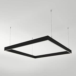 Arlight Светильник ALT-LINEAIR-QUADRAT-FLAT-UPDOWN-DIM-1375-170W Day4000 (BK, 100 deg, 230V) (IP20 Металл, 3 года) 032992 — миниатюра 1