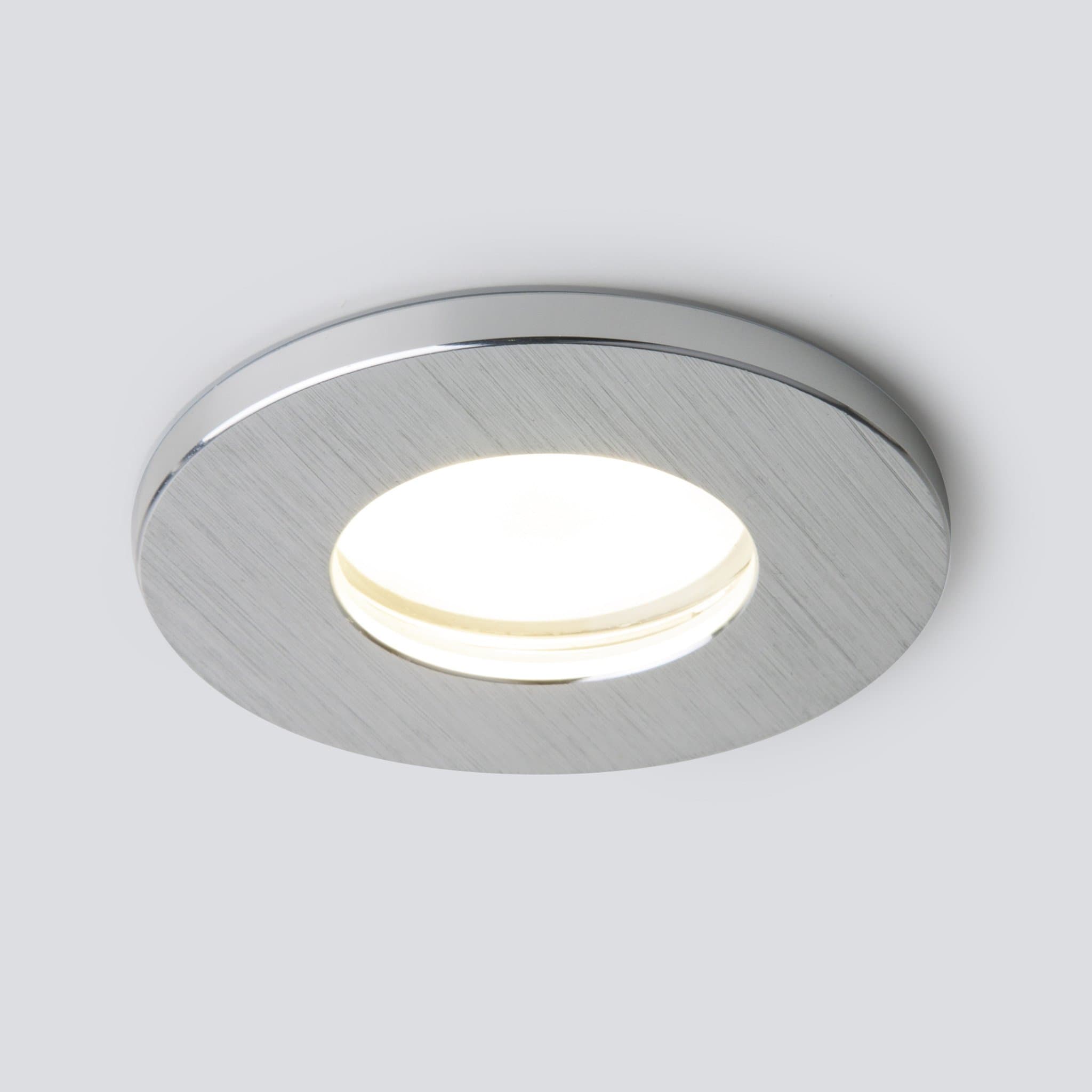 Elektrostandard 125 MR16/светильник встраиваемый/ серебро a053359