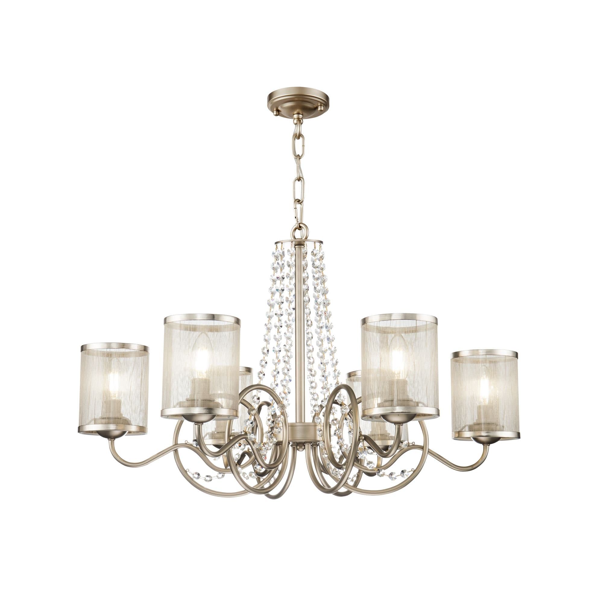 Freya Classic Bonadonna Матовое Золото Люстра E14 40W FR2036PL-06G — миниатюра 2