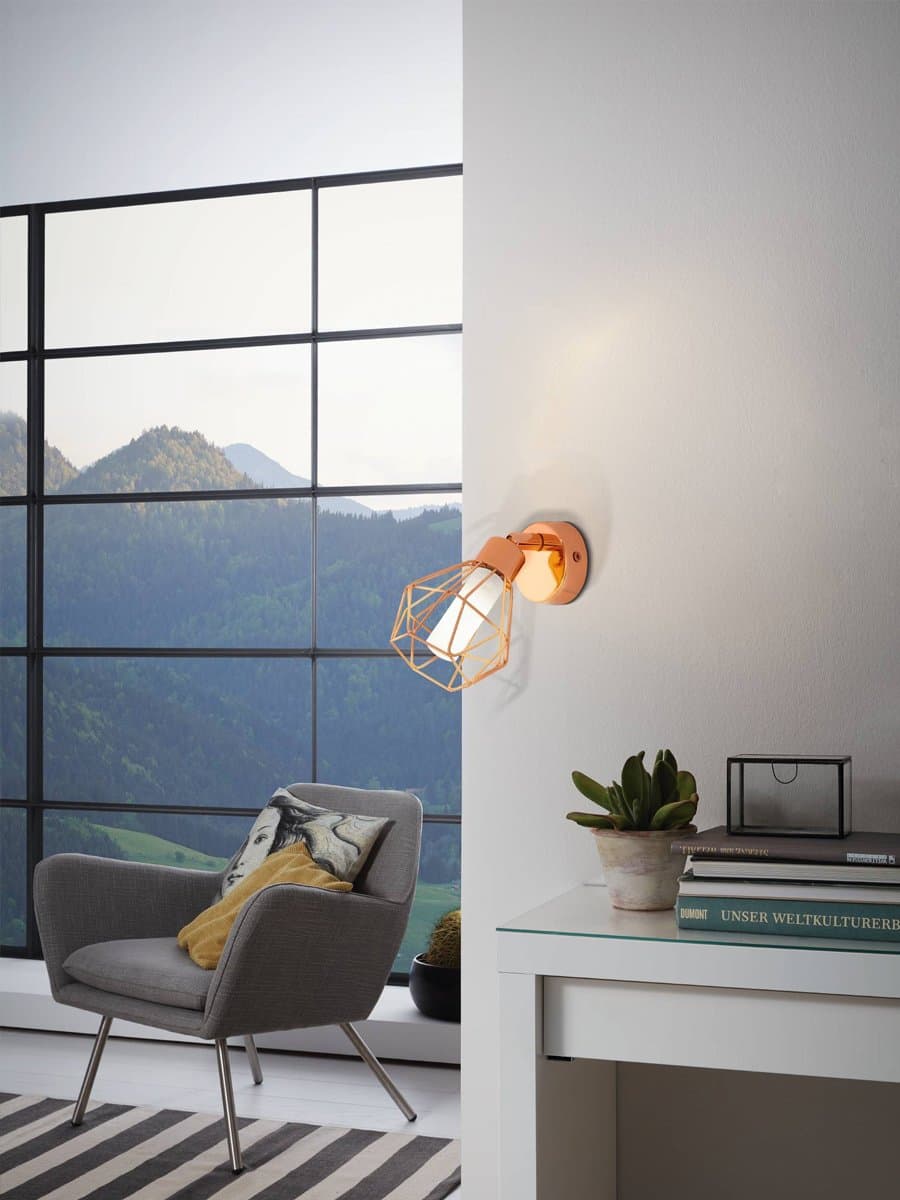 Eglo Спот LED ZAPATA 1x2,5W(G9), сталь, медь/сатиновое стекло, белый 95545 — миниатюра 2