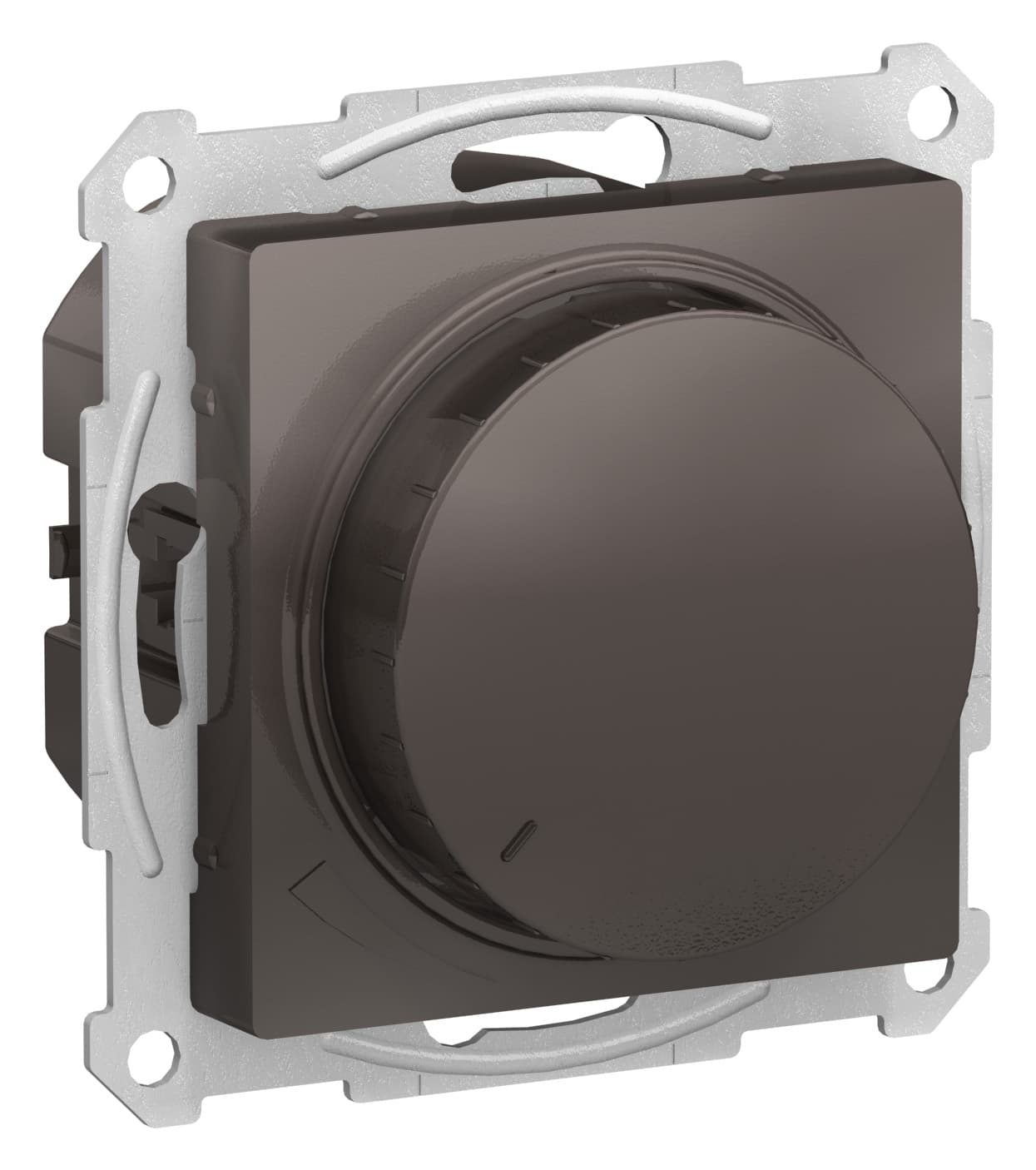 Schneider Electric AtlasDesign Мокко Светорегулятор (диммер) поворотно-нажимной, 315Вт, мех. — миниатюра 2