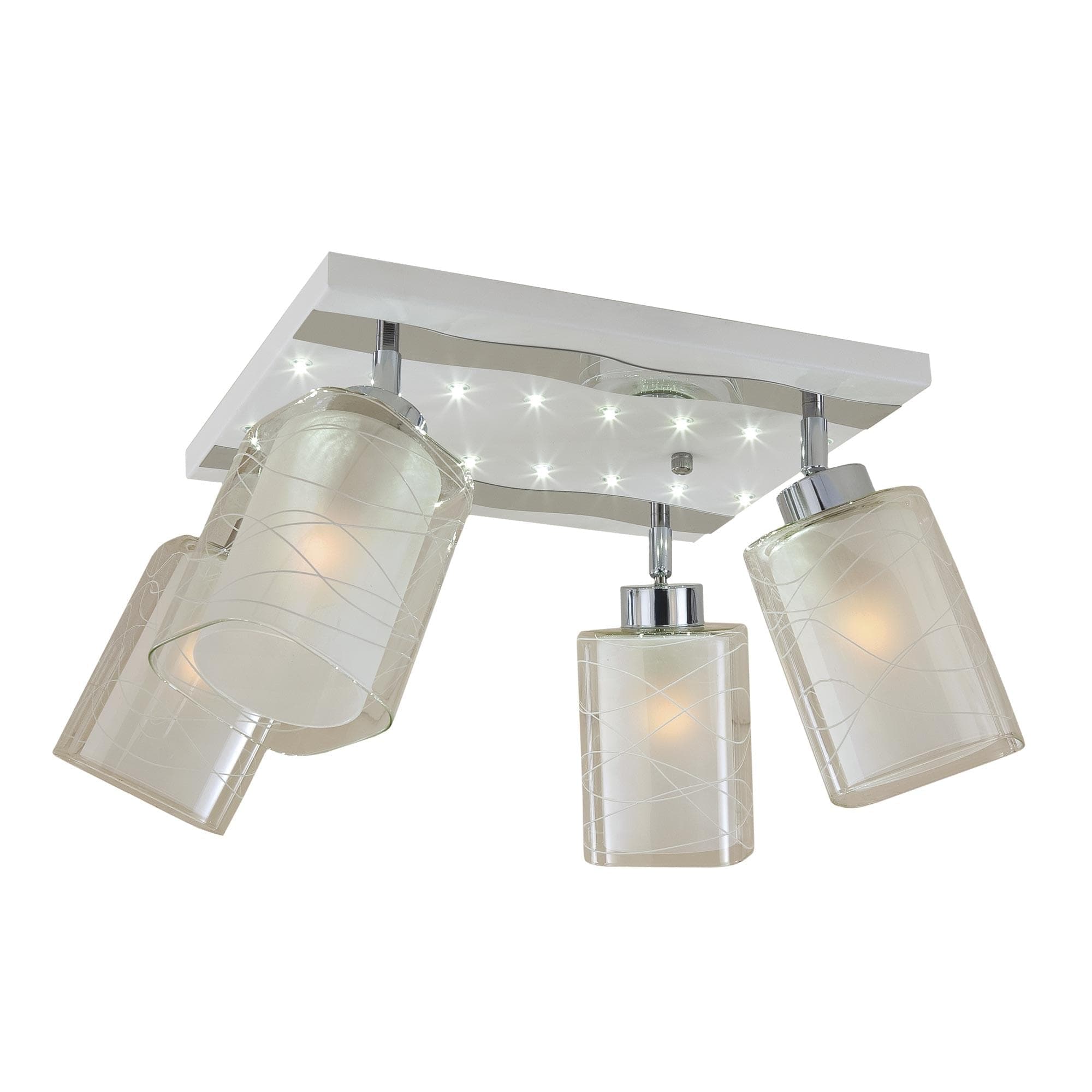 Citilux CL160241 Прима LED Белый+Хром Светильник Люстра