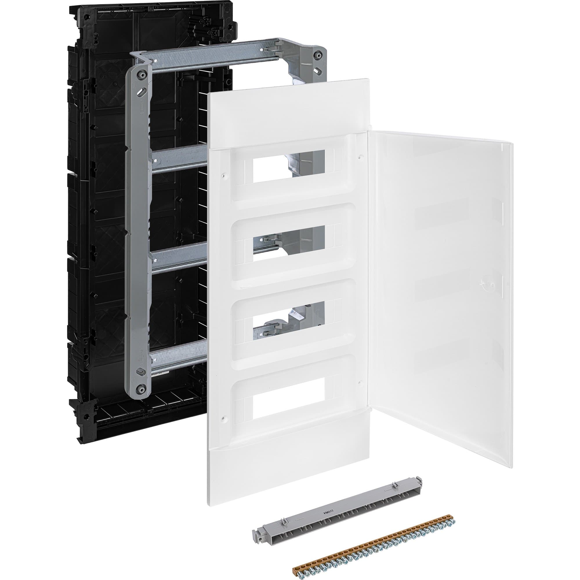 Legrand Practibox S Пластиковый щиток Встраиваемый 4X12 Белая дверь 135544 — миниатюра 6