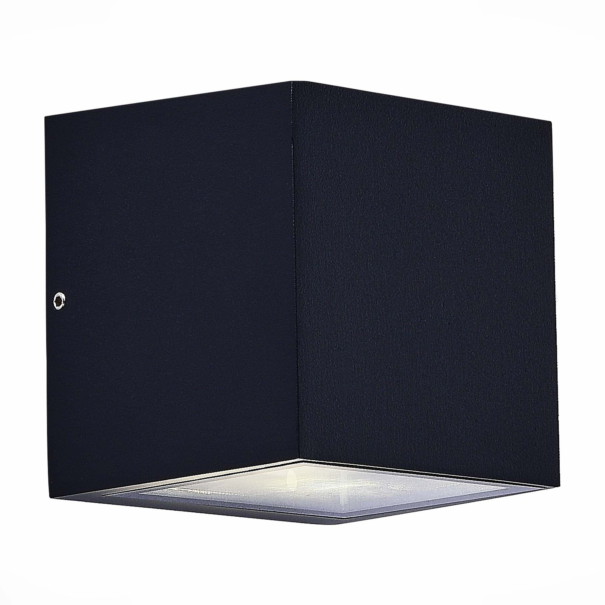 ST LUCE SL9002.401.01 Светильник уличный настенный Черный GU10 1*35W
