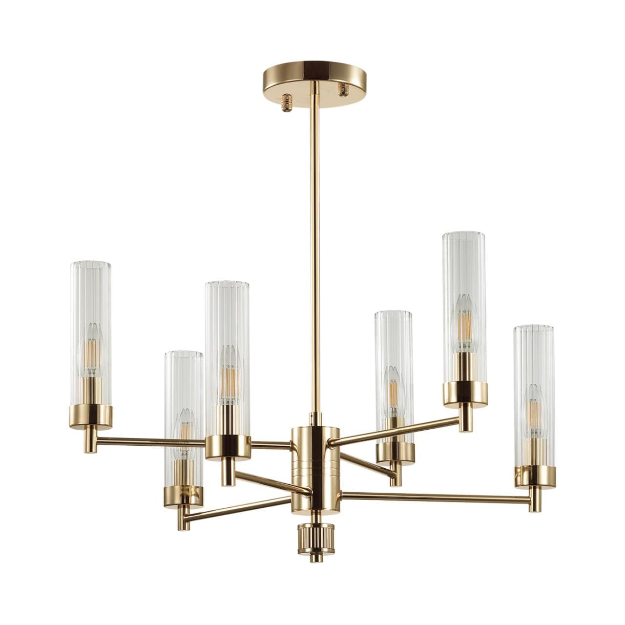 Lumion 5274/6C CLASSI LN23 золотой Люстра потолочная E14 6*40W 220V KAMILLA