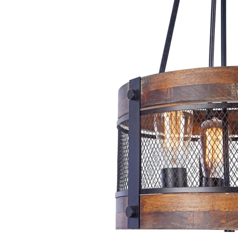 Freya Loft Vittoria Черный Подвесной светильник E27 60W FR4561-PL-03-B — миниатюра 8