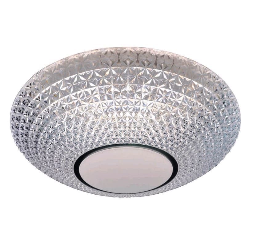 Kink Light 074144 Светильник диммируемый Миканта белый h11 d52 Led 72W (3000-6000K) с пультом ДУ