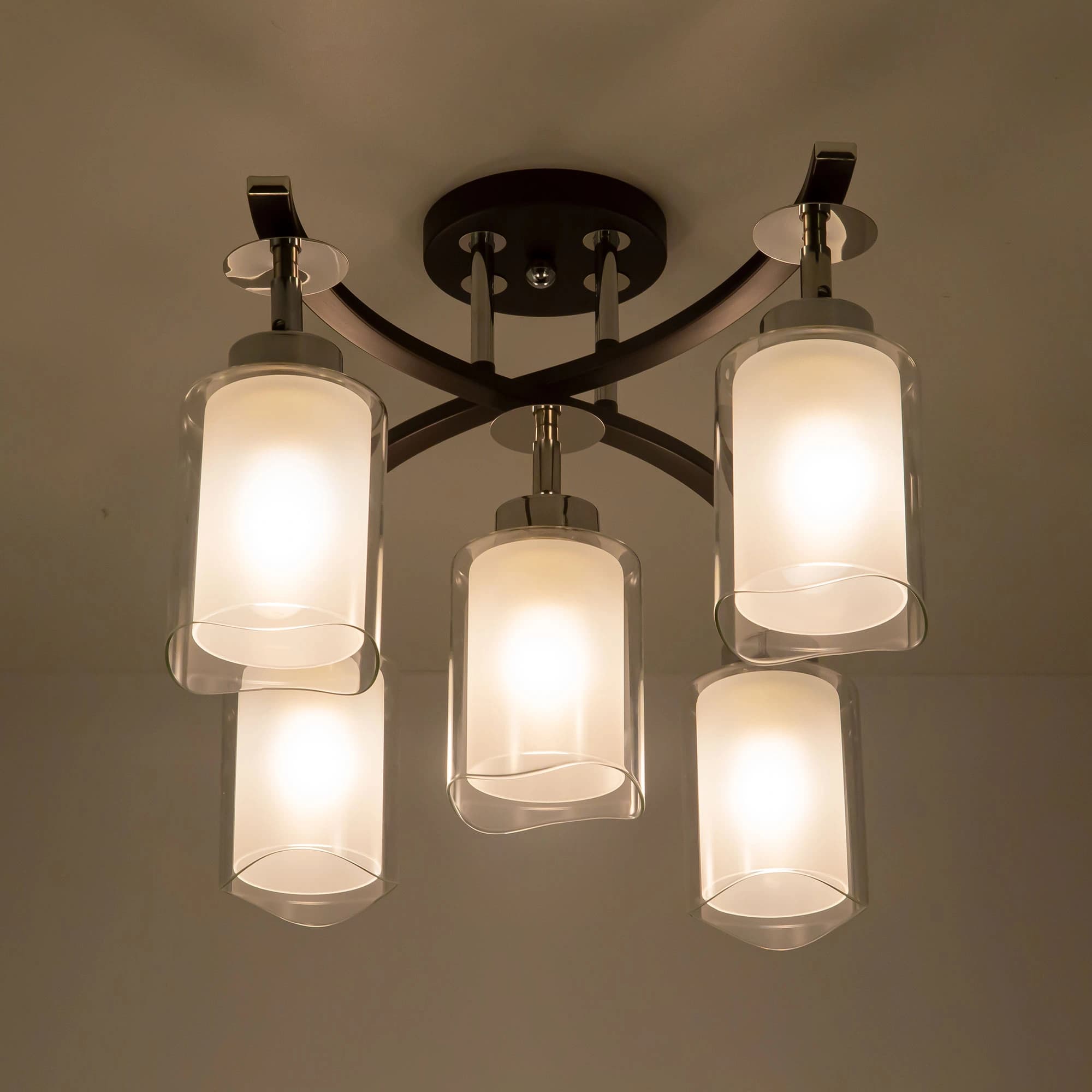 Citilux CL156152 Фортуна Венге+Хром Люстра — миниатюра 6