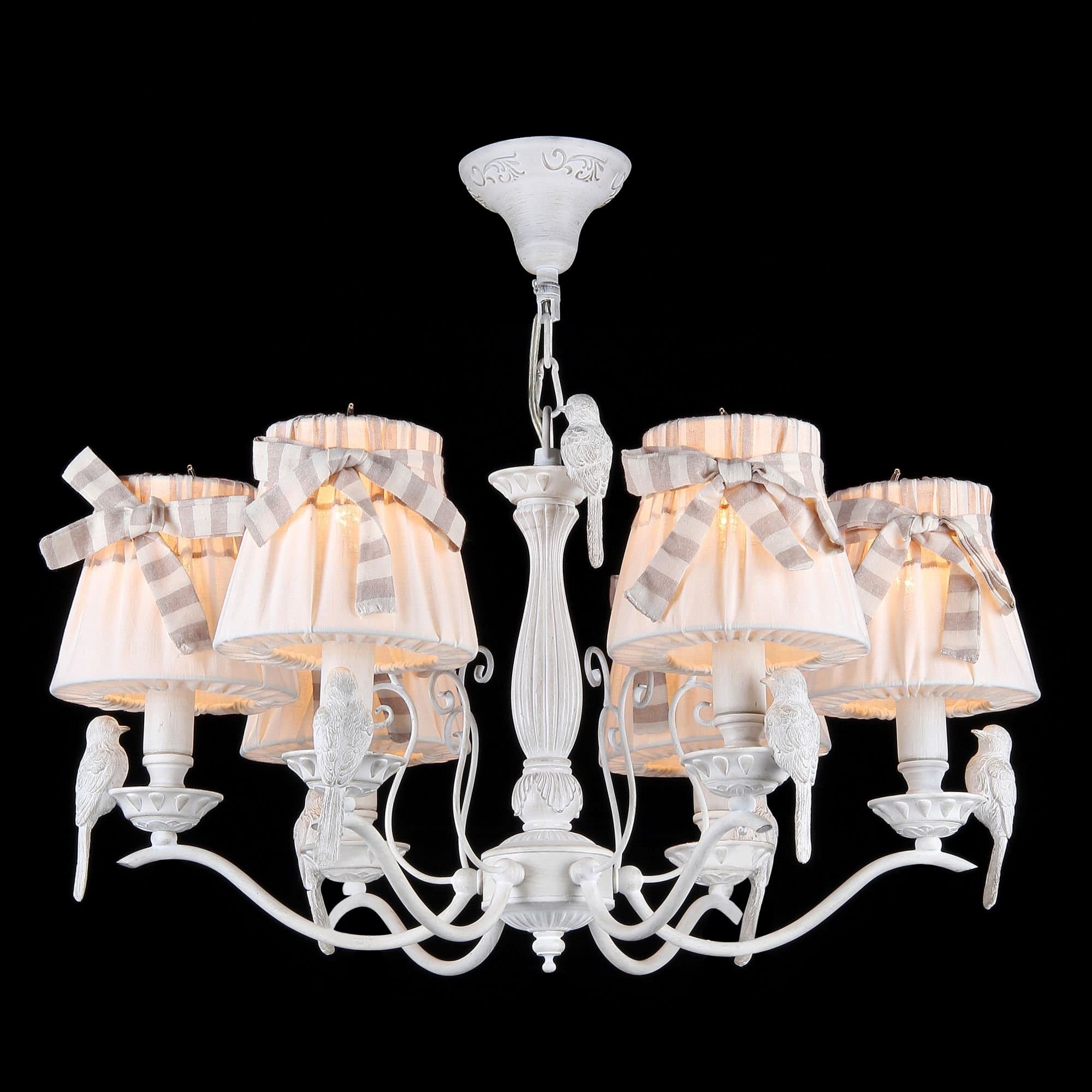 Maytoni Elegant Bird Белый Антик Люстра 6xE14 40W ARM013-06-W — миниатюра 2