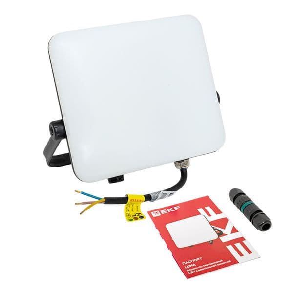 EKF Прожектор светодиодный СДО-4004 50Вт 4000К IP65 с равномерной засветкой LUMA — миниатюра 19