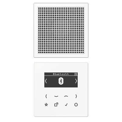JUNG Цифровое радио DAB + с поддержкой Bluetooth, белый DABLS1BTWW