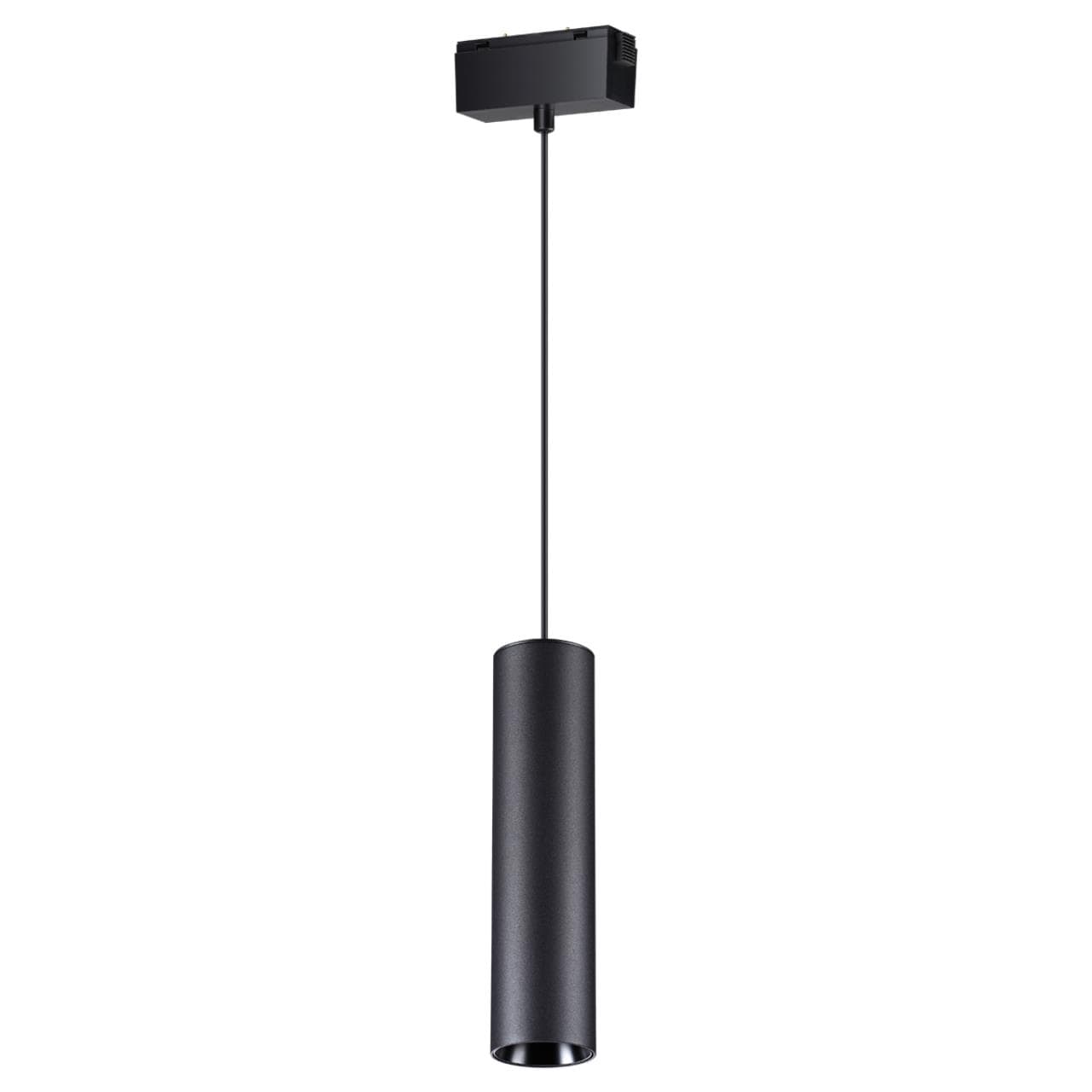 Novotech 358530 SHINO NT21 000 черный Трековый светильник для низковольного шинопровода, длина провода 1м IP20 LED 4000K 15W 48V KIT