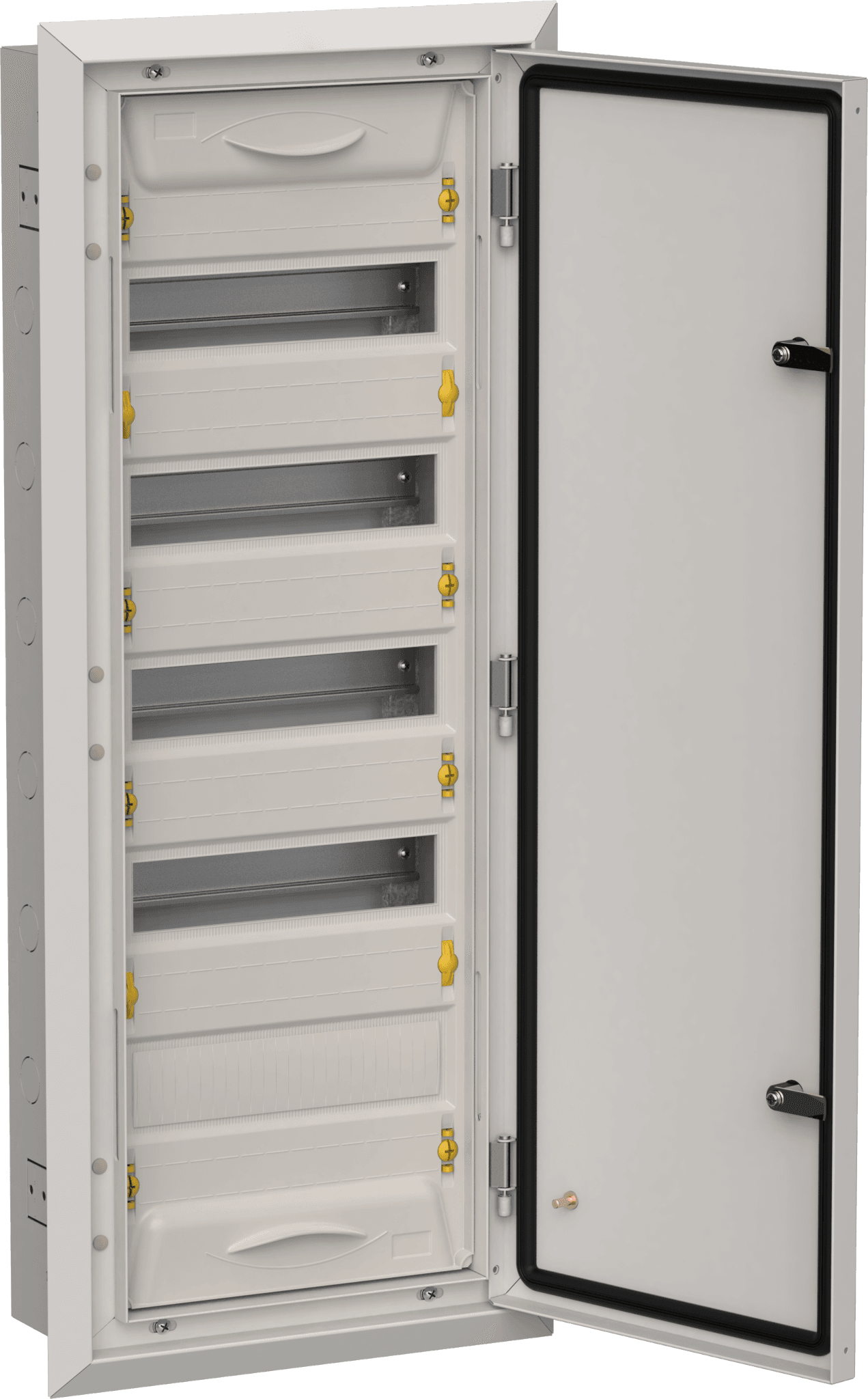 TITAN 5 Корпус мет. ЩРв-60 (1х60) 880х365х130 IP31 сер IEK