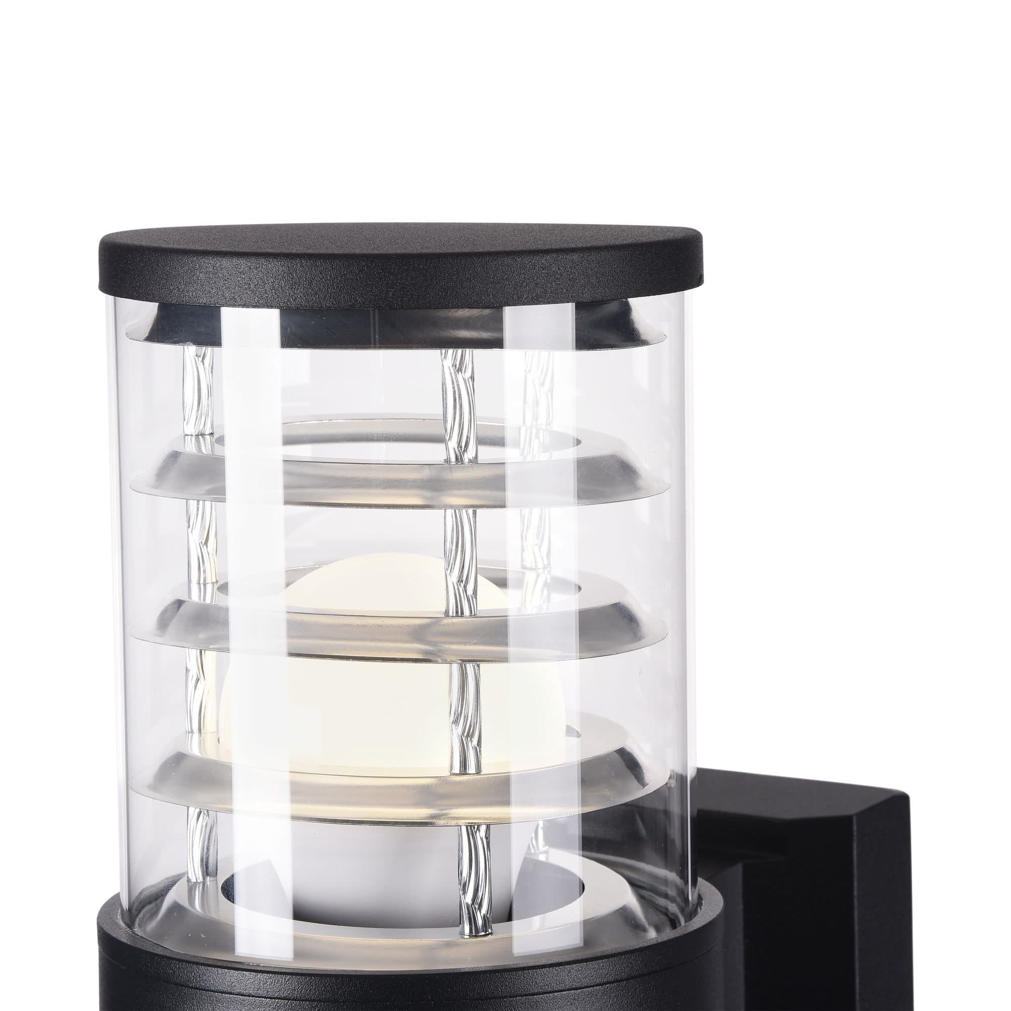 Maytoni Outdoor Bronx Черный Бра 1xE27 60W O576WL-01B — миниатюра 4