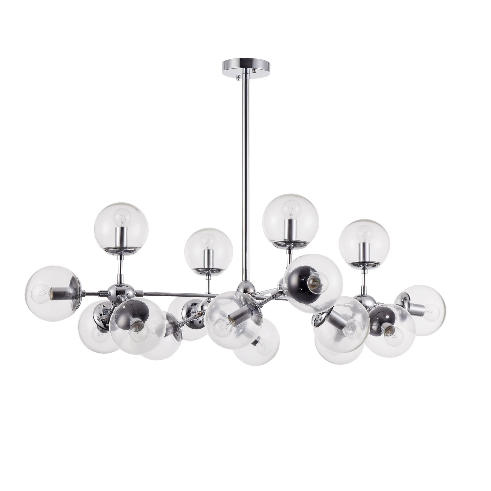 Freya Modern Richard Хром Подвесной светильник E14 60W FR5596PL-16CH — миниатюра 2