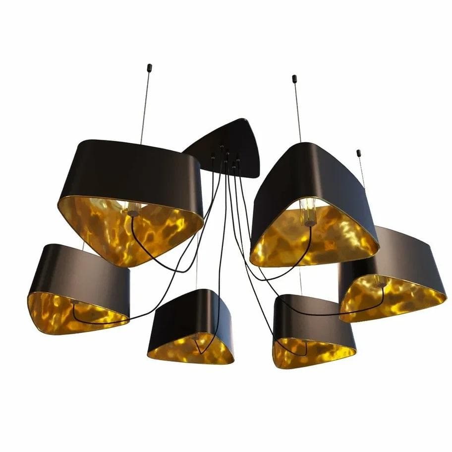 LOFT IT LOFT1167-6BL LOFT ITПодвесная люстра 6 х E27 max 40Вт LOFT1167-6BL, шт — миниатюра 2