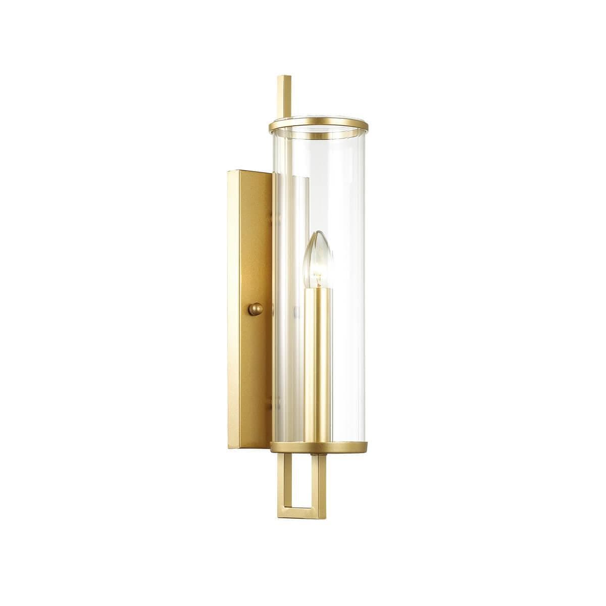 Odeon Light 4655/1W ODL20 569 Бра E27 60W 220V RENA золотой/прозрачный