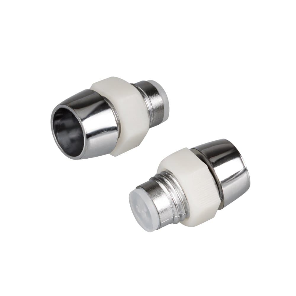 Arlight 5PC Держатель 5мм (хром.пластик, с гайкой) (5мм (круглый)) 005026 — миниатюра 1