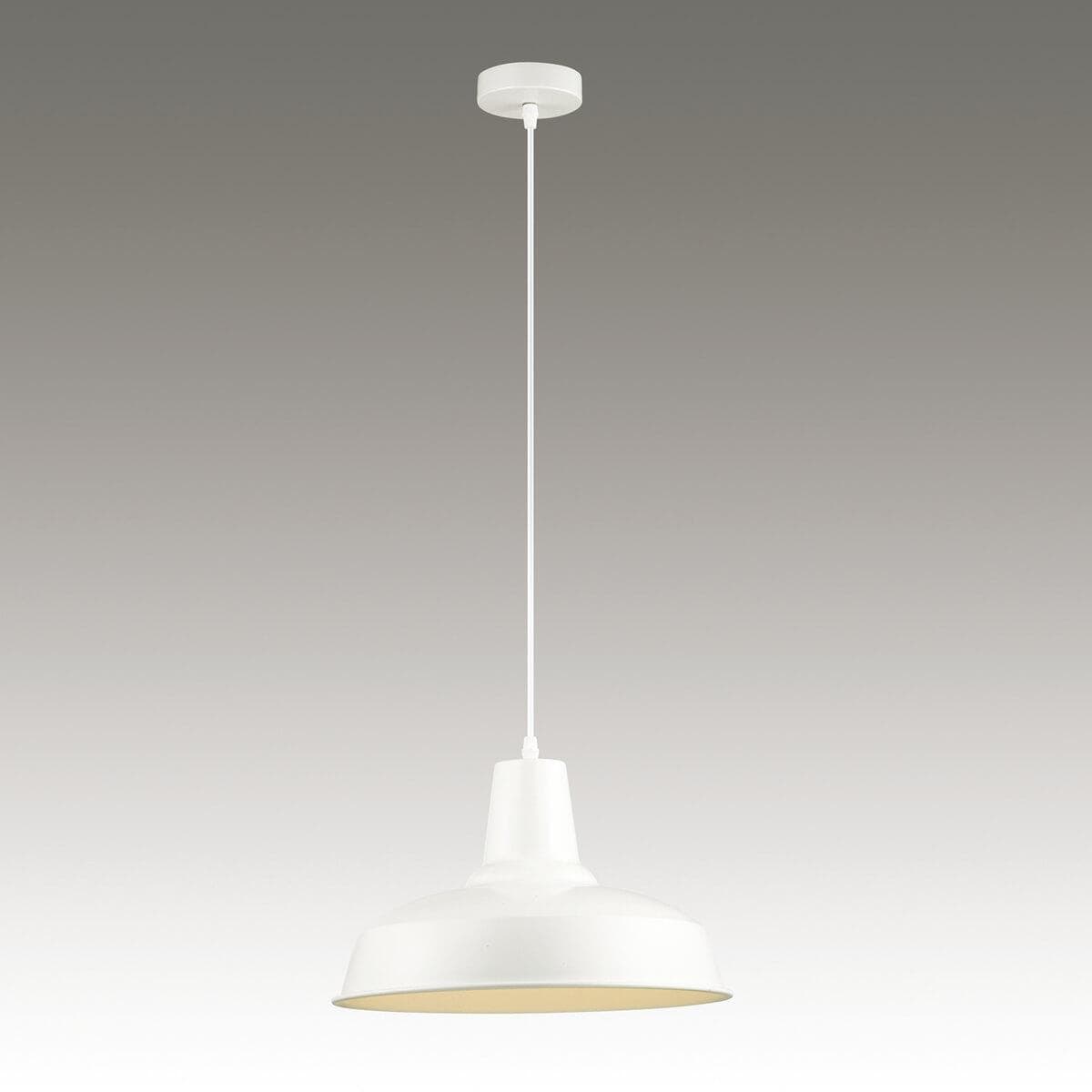 Odeon Light 3362/1 ODL17 101 белый Подвес E27 60W 220V BITS — миниатюра 2
